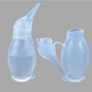 Baby Nose Cleaner Manual Soft Silicone Nasal Aspirator Electric Safe for Home Use Baby Safe