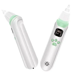 Baby Nose Cleaner USB Charge Adjustable Strengths Suction Safe Baby Electric Nasal Aspirator