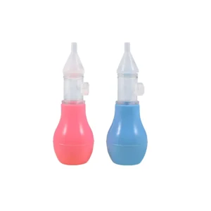 Baby Products Portable Baby Nose Cleaner Anti reflux Manual Silicone Baby Nasal Aspirator for Newborn