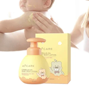 Baby Skin Lightening Lotion Sulfate free Moisturizing Repair and Hyaluronic Acid Camellia Oil Pure Baby Body Lotion