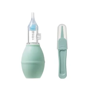 Baby Soft Silicone Head Nasal Aspirator for Newborn Oral and Nose Cleaning Essential Baby Health Care Product