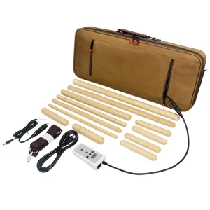 Bamboo Massage Heating Bag Bamboo Massage Stick Acupoint Fitness Back Therapy