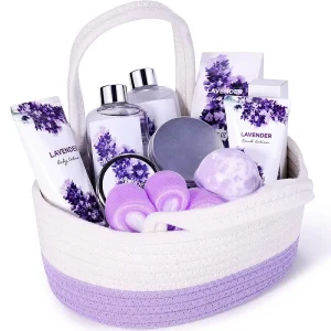 Bath and Body Gift Set Spa Gift Basket Cosmetic Gift Set for Women