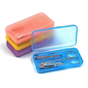 Bathroom Articles 4pcs Personal Care Tool Kits Pedicure Sets Cuticle Scissors Home Bath Accessories Nail Clippers