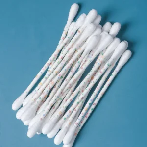 Beauty Care Cotton Buds Container Earpick Cotton Swab