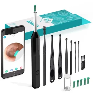 Beauty Intelligent Electric Visual Rechargeable Type C Wireless Smart Ear Wax Cleaner with HD Camera