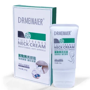 Beauty Neck Anti Wrinkle Cream with Avocado Fruit Fat V Shape Roller Moisturizing Brightening Lifting Smooth Skin 150g