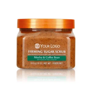 Beauty Salon Custom Scrubs Coffee and Brazilian Nut Face Lightening Remove Dullness Exfoliating Foaming Body Scrub