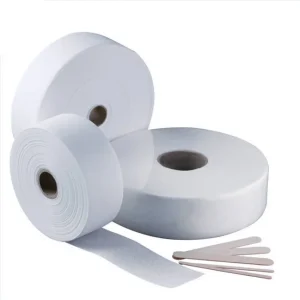 Beauty Salon Disposable Non Woven 100% Polyester Waxing Paper Rolls Skin Friendly Wax Strips for Hair Removal