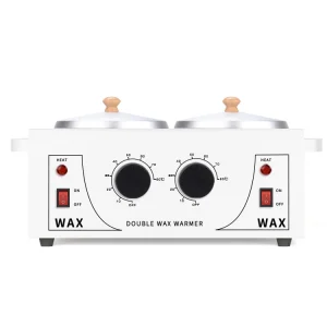 Beauty Salon Equipment Depilatory Wax Melting Machine Double Pot Paraffin Wax Heater Metal Dermatologist Tested Vegan Body Hands