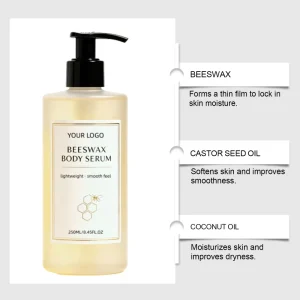Beeswax Body Essence Gentle Moisturizing Softening Skin Texture Refreshing Easy to Apply Full Body Daily Skin Care Body Serum