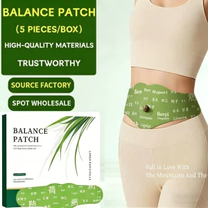 Belly Slimming Patches Navel Patches Mugwort Hot Compress Patches for the Navel
