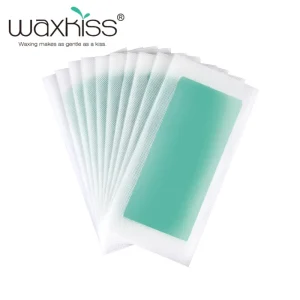 Big Size Ready to Use Wax Strips for Woman Man Hair Removal Using 2 in 1