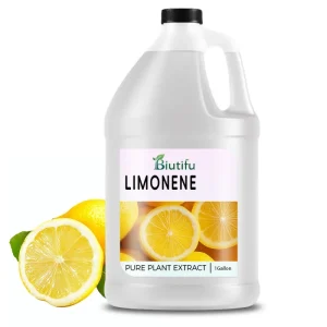 Biutifu Natural Limonene Citrus Lemon Plant Extract Oil High Purity Solvent & Fragrance Raw Material 1 Gallon Large Jug