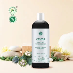 Black Castor Oil Jamaican Natural Organic for Hair Growth 100 Pure Cold Pressed Carrier Oil Hexane Free Private Label 500ML