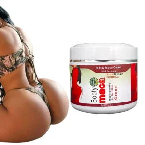 Black Maca Butt Enlargement Cream for Big Buttock Herbal Enhance Breast Thigh BBL Lift Hip Cream