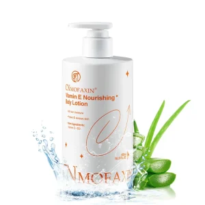 Black Skin Whitening Body Lotion Vitamin E 480ml Brightening Body Cream