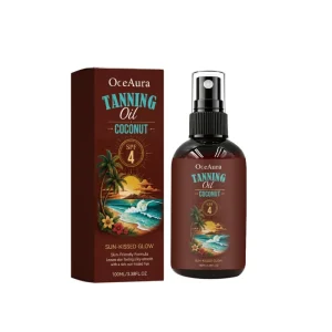 Black Spray Naturally Creates a Bronze Wheat Colored Skin with Smooth and Delicate Care