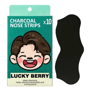 Blackhead Remover Strip Exfoliating Pore Shrinking Pore Cleaner Natural Charcoal Nose T Zone Vegan Cruelty Free
