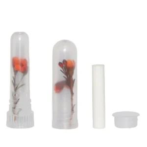 Blank Essential Oil Nasal Inhaler Stick Transparent Clear Color