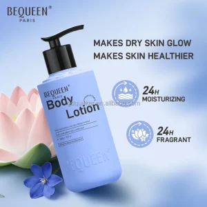 Blue Lotus Brighten Moisturizer Nourish Repair Reduce Dryness Long Lasting Fragrance Luxury Body Lotion