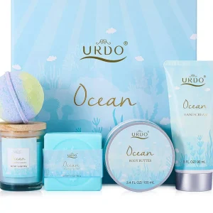 Body Care Moisturizing Exfoliating Cream With Soap Candle Gift Set