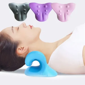 Body Care Neck Shoulder Relaxer Cervical Traction Device Pain Relief Spine Support Chiropractic Pillow Model KSD 006C
