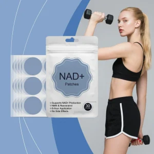 Body Care Patches Daily Nourishing Supports NAD+ NMN Resveratrol 8 Hour Application Gentle Ingredients Skin friendly Material