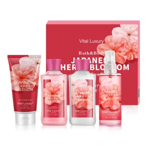 Body Care Set Skincare Shower Gel Body Lotion Body Care Products Home Bath Spa Gift Set