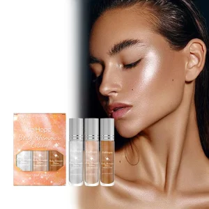 Body Glitter Oil Makeup Body Shimmer Oil Highlight Body Shimmer Sets