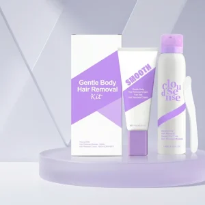 Body Hair Removal Duo with Gentle Cream and Refreshing Mousse
