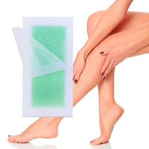 Body Hair Wax Strip Private Label Pre Cut Facial Wax Strips