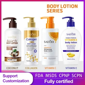 Body Lotion VE Skin Brightening Moisturizing Lotion Removing Dead Skin Brightening Whitening Body Lotion for Woman