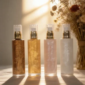 Body Oil Gel Moisturizing Nourish Multiple Flavors and Fragrances Lotion Private Label Scented Shimmer Oil