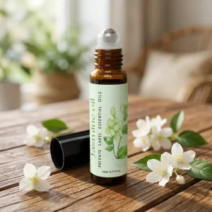 Body Perfume Jasmine Essential Oil 10ml Roll on Jasminum Sambac Flower Extract Jasmine Oil