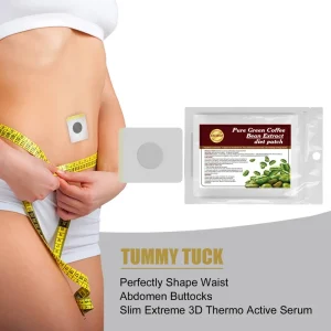 Body Shaping Patches Coffea Belly Toning Pill Fast Burning Fat Lymphatic Improve Stomach Belly Slimming Stickers for Female Male