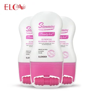 Body Shaping Slim Fat Thigh Belly Tummy Arm Reduce Fat Hot Slimming Gel Roller Massage Cream