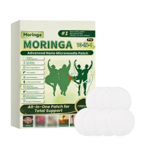 Body Shaping Slimming Stickers Moringa 10 1 Advanced Nano Microneedle Patches for Weight Fat Management
