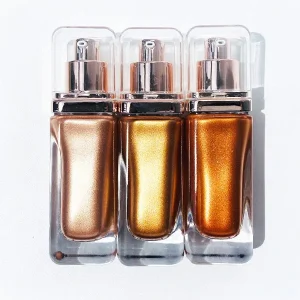 Body Shimmer Oil Cosmetics Cream Bronzer Glitter Makeup Private Label Liquid Highlighter