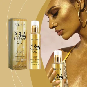 Body Shimmer Oil Gold Body Shimmer Highlight Shimmer Oil Body