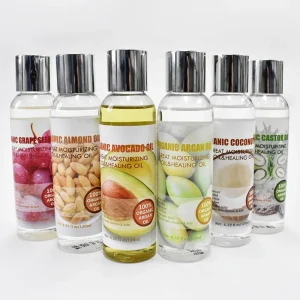 Body Skin Care Base Carrier Oil Natural Gentle Argan Grape Seed Oil Body Facial Massage Essential Oil Set for Spa