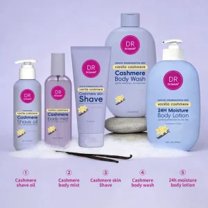 Body Wash Lotion Skincare Set Vanilla Cashmere Moisture Vegan Anti Aging Organic Shea Bette Moisture Body Skin Care Set
