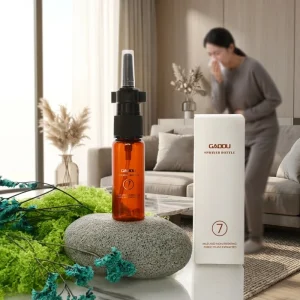 Bottle Personal Care Plastic Spray Nasal Transparent Blue Green Brown Fine Mist Throat Spray Packaging Bottle
