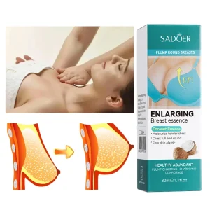 Breast Beauty Essence Serum Cream Oil 30ml Coconut Extract Rich Massage Breast Care Cross-border Trade