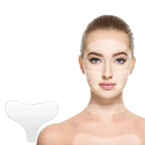 Breast Patch OEM Reusable Silicone Anti Wrinkle Pad Chest Neck Facial Pad Silicone Under Eyes Patches Wrinkle Patches