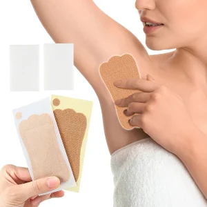 Breathable Invisible Underarm Sweat Patches for Unisex Use