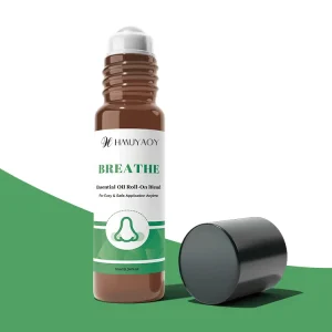 Breathe Easy Essential Oil Roller 100% Natural Eucalyptus Peppermint 10ml