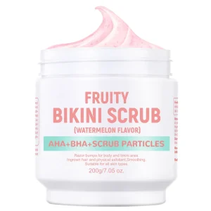Brightening Bikini Body Scrub Private Label Organic Natural Bulk Bleaching Whipped Exfoliating Whitening Body Scrub