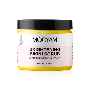 Brightening Bikini Kojic Acid Turmeric Scrub Ice Cream Exfoliating and Cleansing Body Scrub