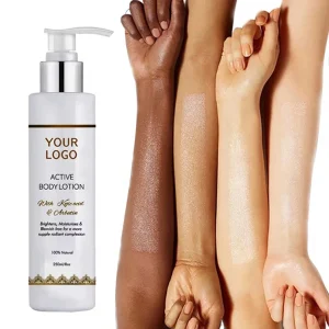 Brightens Body Cream Moisturises Blemish Free Melanin Removal Dark Skin Lightening Kojic Acid Whitening Body Lotion